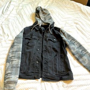 Hollister denim jacket, Large
